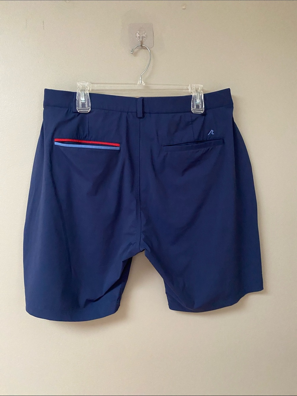 Redvanly Navy Performance Shorts - Picture 2 of 5